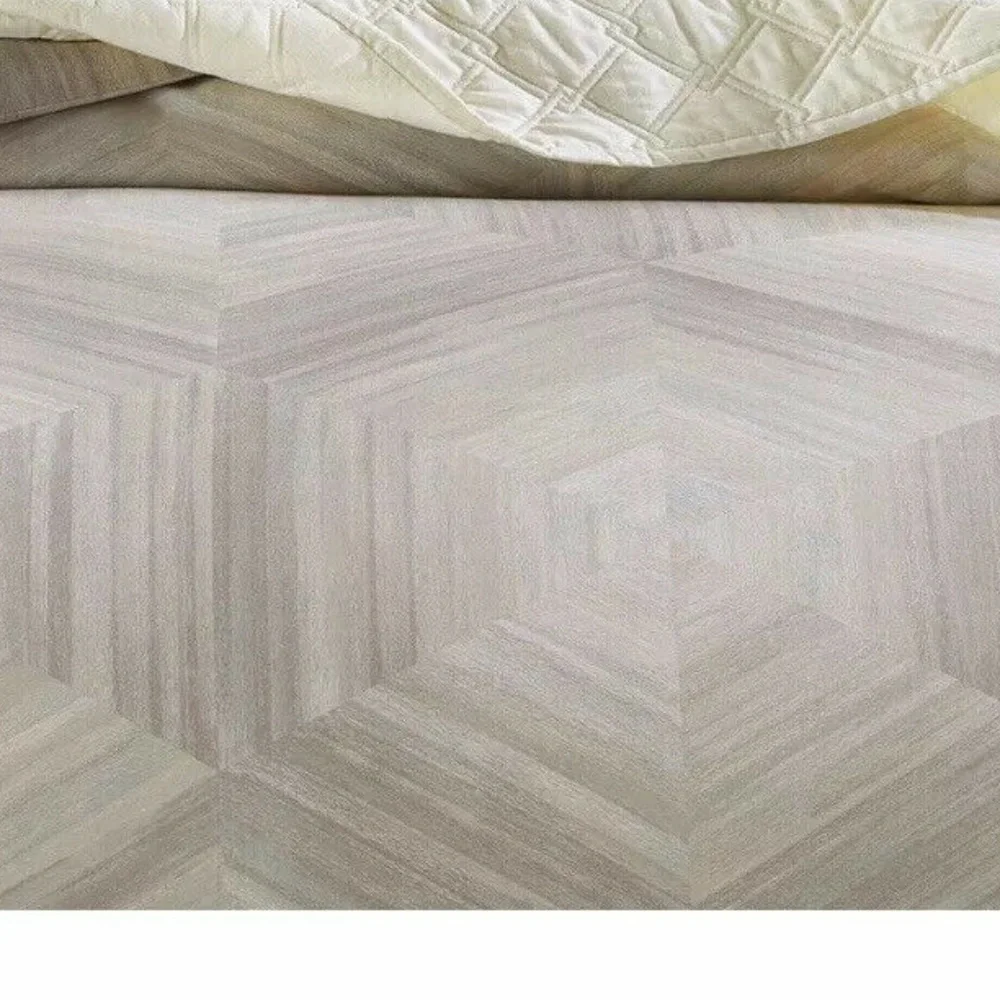 NIB $300 Hotel Collection Luster Geo Duvet Comforter Cover [ Full/ Queen ] #D285